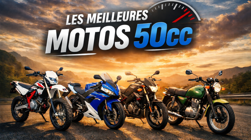 Les meilleures motos 50cc