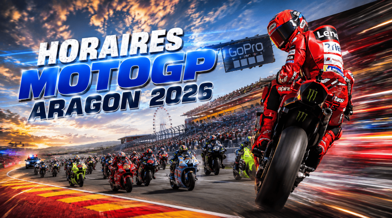 horaires motogp Aragon 2026